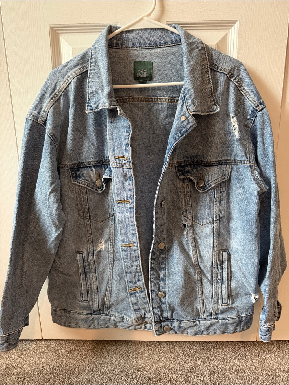 wild fable Light Blue Denim Trucker Jacket